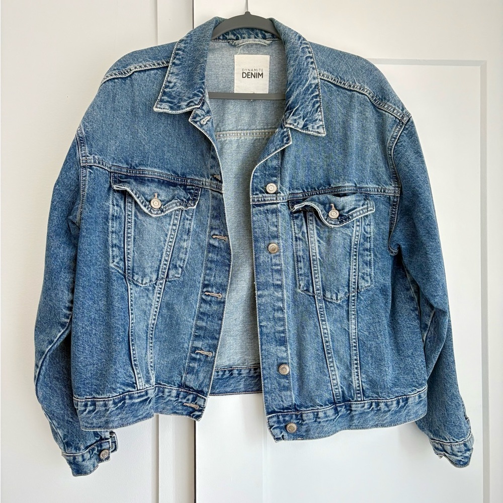 Classic Blue Jacket - Casual Women’s Jean Jacket from Dynamite